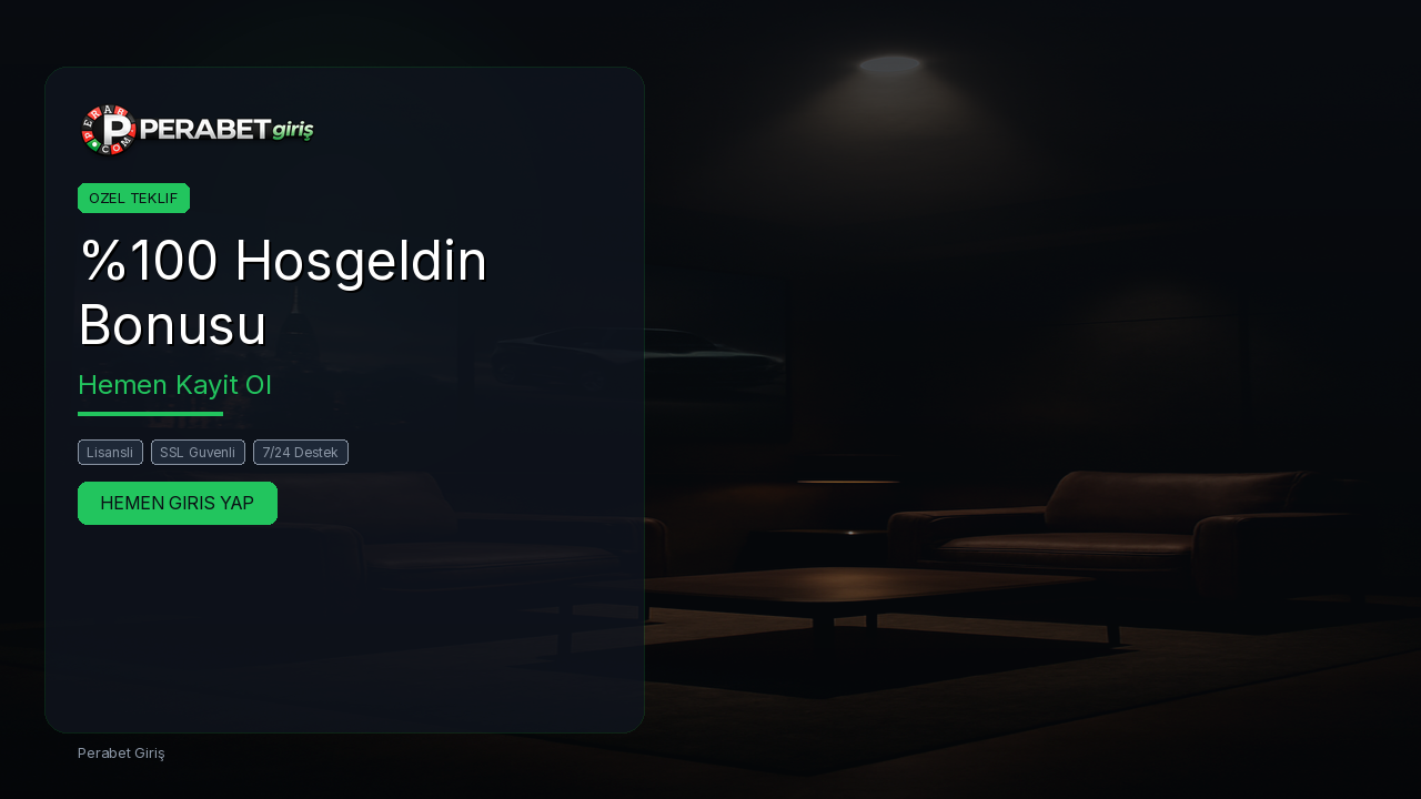 Perabet Giriş Bonus Gorseli